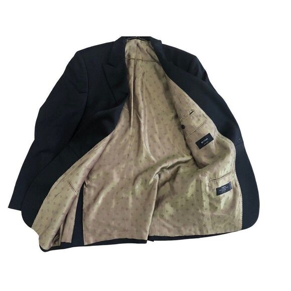 Lanificio F.lli Cerruti Dal 1881 Bytom Mens Blazer BLack - Picture 3 of 6